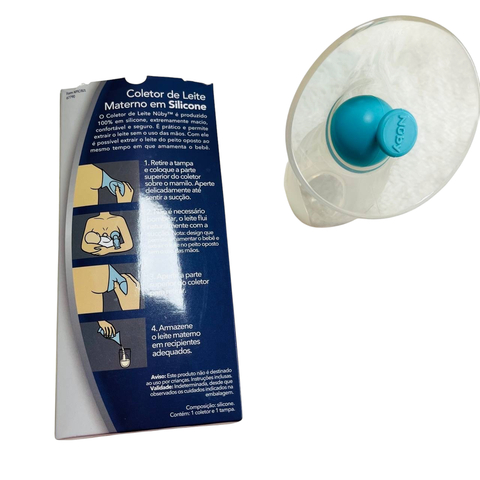 Coletor de leite Materno em Silicone