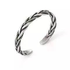 Pulseira trançada em prata 925 - loja online