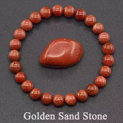 Imagem do Pulseira Olho de Tigre Natural para Homens e Mulheres, Contas de Cristal, Charme