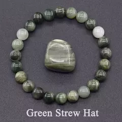 Pulseira Olho de Tigre Natural para Homens e Mulheres, Contas de Cristal, Charme na internet
