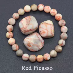 Pulseira Olho de Tigre Natural para Homens e Mulheres, Contas de Cristal, Charme