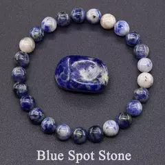 Imagem do Pulseira Olho de Tigre Natural para Homens e Mulheres, Contas de Cristal, Charme