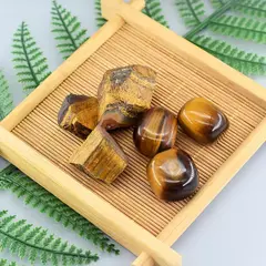 Pulseira Olho de Tigre Natural para Homens e Mulheres, Contas de Cristal, Charme - comprar online