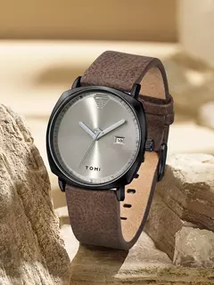 Tomi novo 2 pçs de luxo negócios relógio masculino caixa presente conjunto si - comprar online