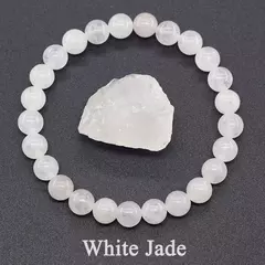 Pulseira Olho de Tigre Natural para Homens e Mulheres, Contas de Cristal, Charme - Vaníri