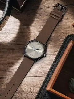 Imagem do Tomi novo 2 pçs de luxo negócios relógio masculino caixa presente conjunto si