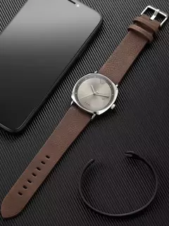 Tomi novo 2 pçs de luxo negócios relógio masculino caixa presente conjunto si na internet