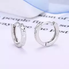 925 brincos de argola de prata esterlina feminino joias de alta qualidade, novos - Vaníri