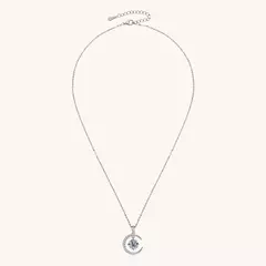 Wong Rain-Colar de pingente em prata esterlina 925, 18K Banhado a Ouro, VVS1, 3D - loja online