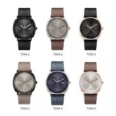 Tomi novo 2 pçs de luxo negócios relógio masculino caixa presente conjunto si - Vaníri