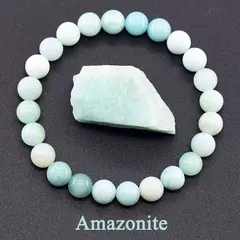 Pulseira Olho de Tigre Natural para Homens e Mulheres, Contas de Cristal, Charme - Vaníri