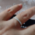 Anel Meia Aliança Prata 925 Aparador Feminino Cravejado Zirconia na internet