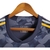 Camisa Real Madrid II 23/24 manga Longa - Torcedor Adidas Masculina - Azul com detalhes em amarelo e branco e roxo