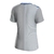 Camisa Everton III 23/24 - Torcedor Hummel Feminina - Cinza com detalhes em azul - comprar online