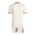 Kit Infantil Bayern de Munique III 24/25 - Adidas - Bege com detalhes em vinho - comprar online