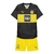Kit Infantil Borussia Dortmund II 24/25 - Puma - Preto e amarelo