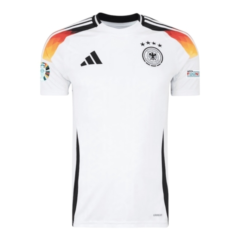Camisa Seleção Alemanha I 24/25 - Torcedor Adidas Masculina - Branca Com Patch Eurocopa