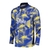 Camisa Everton Pré-jogo 24/25 manga longa - Torcedor Castore Masculina - Azul com detalhes em amarelo