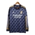 Camisa Real Madrid II 23/24 manga Longa - Torcedor Adidas Masculina - Azul com detalhes em amarelo e branco e roxo