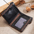 Billetera Jeep Negra Cuero Hombre Mujer Monedero Tarjet Rfid