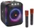 Altavoz JBL PartyBox Encore Bluetooth de 100 W con 2 micrófonos inalámbricos
