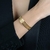 Bracelete Dourado de Renda Vazado - comprar online