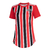 Camisa São Paulo II 22/23 Torcedor Adidas Feminina - Vermelho, Preto e Branco