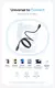 Baseus Picogo 240W – Cabo Magnético Rápido USB-C para iPhone, MacBook e Samsung" - Taufner Shop