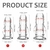 PLUG ANAL SEE - (SET DE 3) - ACRILICO - comprar online