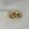BRINCO NÓ TEXTURA 1,4CM