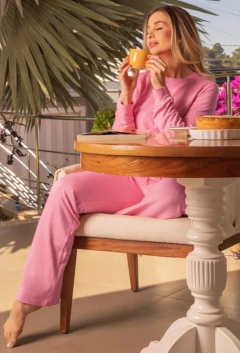 29133 - PIJAMA DE INVERNO. - ROSA - Belle e Glamour