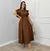 VESTIDO - LILIANE MARROM