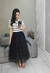 SAIA TULE 3 MARIAS PRETA - comprar online
