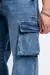 Jogger Cargo Azul - kyro mayorista