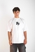 Remera Over Border Blanca - comprar online