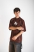 Remera Over Border Marron en internet