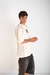 Remera Over Border Crema - tienda online