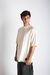 Remera Over Lisa Crema - tienda online