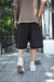 Bermuda Baggy Algodon Negro - comprar online