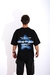 Remera Over Star Negra - comprar online