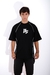 Remera Over Border Negra