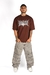 Remera Over Trival Marron en internet
