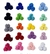Pompom de malha tamanho 2,5cm pacote com 10 pompons