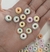 Aplique Mix Mini donuts - 6 Unidades