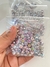 Miçangas Letrinhas Prateadas (Alfabeto) - Pacote 25g na internet