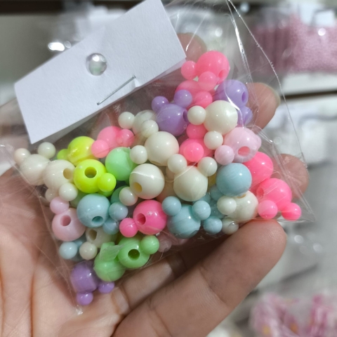 Miçangas Minnie - Pacote 20g