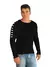 Blusa de tricota para hombre, Suéter Masculino, Detalles Nas Mangas Ref:956 - MEGA BUY VARIETIES