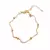 Vienkim-tobilleras de dos capas para mujer, pulsera de ganchillo con forma de co - tienda online