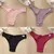 FINETOO-bragas de algodón para mujer, ropa interior Sexy de cintura baja, lence en internet