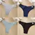 FINETOO-bragas de algodón para mujer, ropa interior Sexy de cintura baja, lence - MEGA BUY VARIETIES